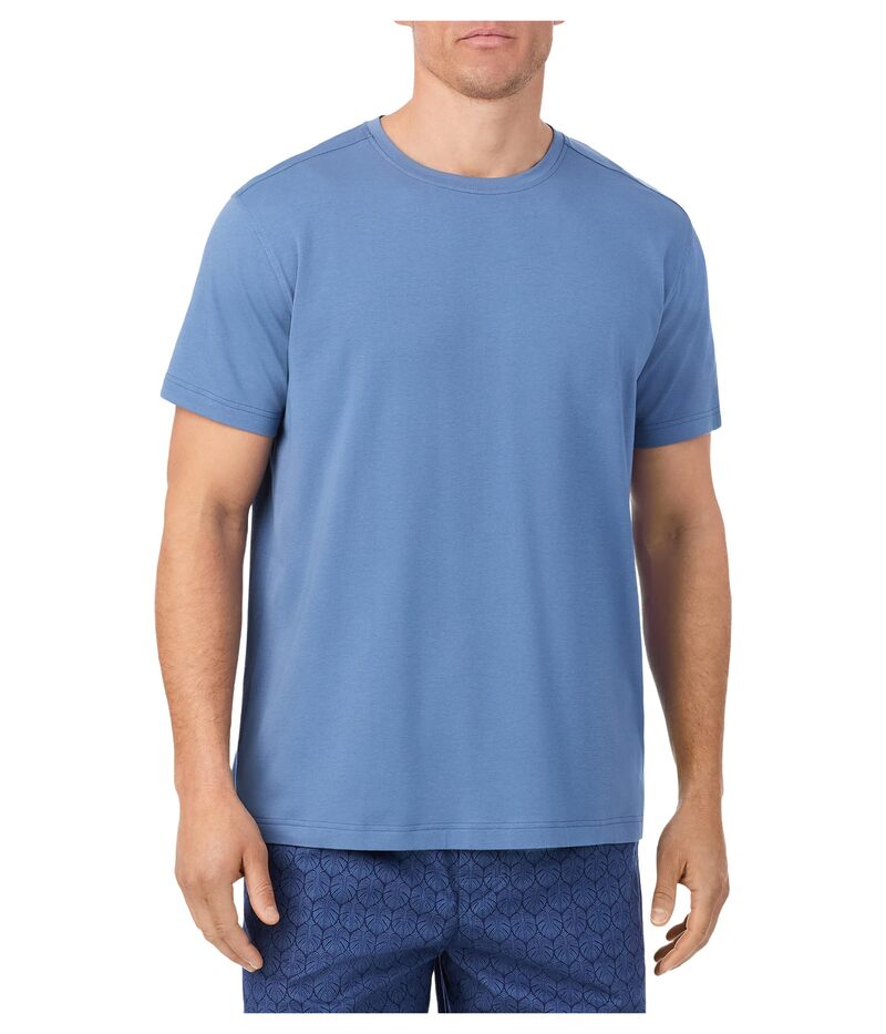 トッミーバハマ メンズ トップス シャツ Tommy Bahama Short Sleeves T Shirt Denim Blue デニム