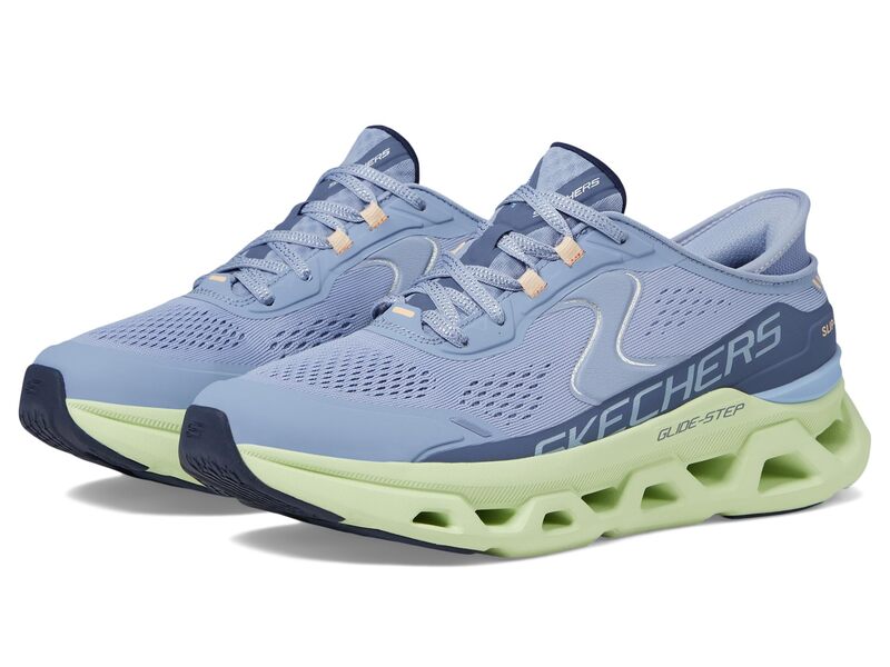 スケッチャーズ レディース シューズ スニーカー SKECHERS Glide Step Altus Hands Free Slip Ins Blue Multi 青み