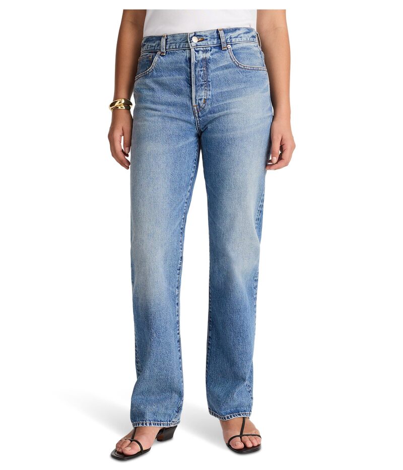 メイドウェル レディース ボトムス デニムパンツ Madewell The Longline Straight Jean In Atlin Wash Atlin Wash