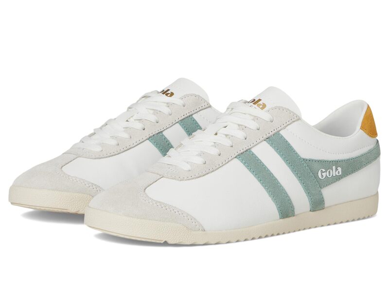 ゴラ レディース シューズ スニーカー Gola Bullet Pure White/Green Mist/Sun 白いこと