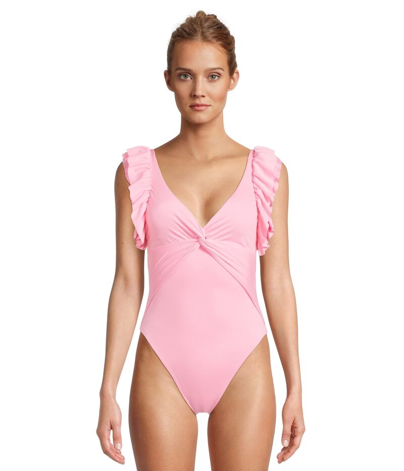 リリーピュリッツァー レディース 水着 上下セット Lilly Pulitzer Stevie Kate One-Piece Conch Shell Pink ピンク