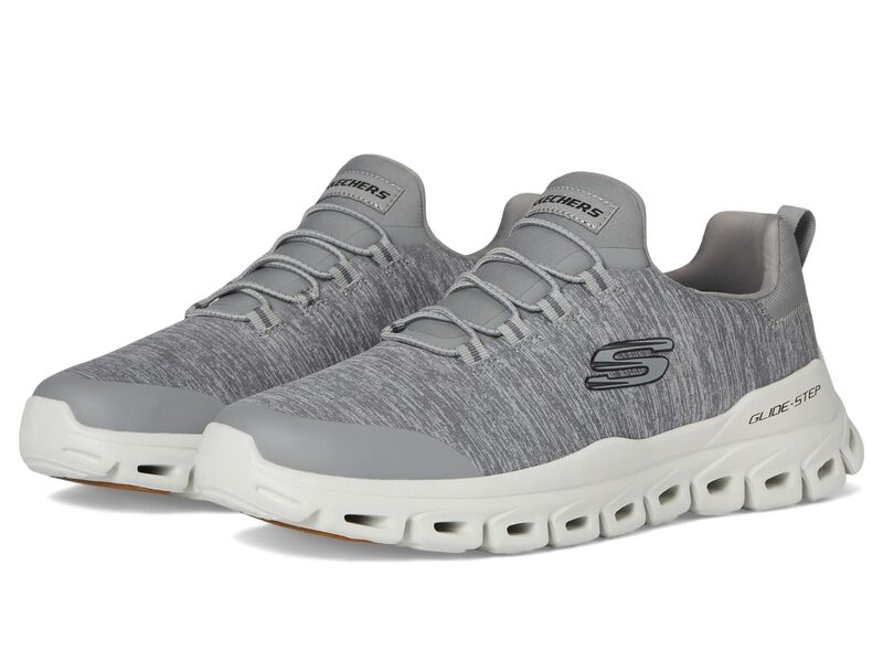 スケッチャーズ メンズ シューズ スニーカー SKECHERS Glide-Step Ryla Gray グレー