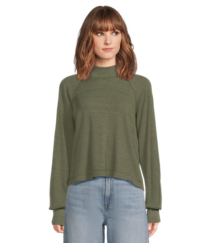 マイケルスターズ レディース トップス シャツ モックネック Michael Stars Norma Mock Neck Pullover Topiary｜ReVida 店 10,836円