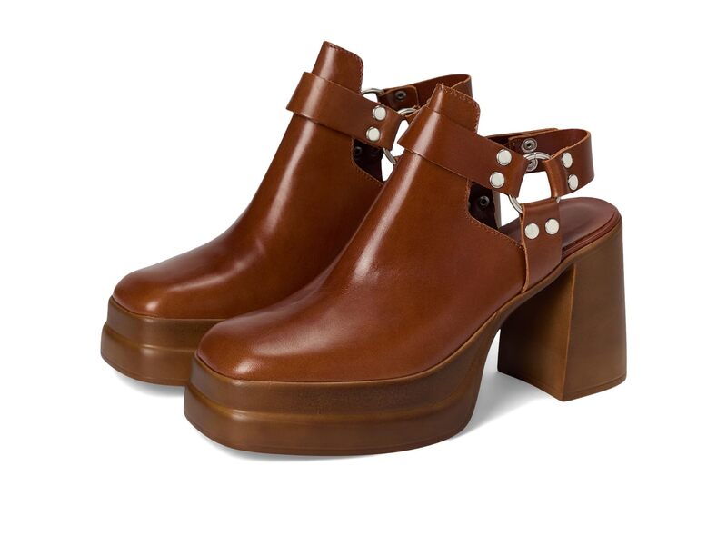 フリーピープル レディース シューズ 踵 ブーツ Free People Hybrid Harness Boot Chestnut Leather
