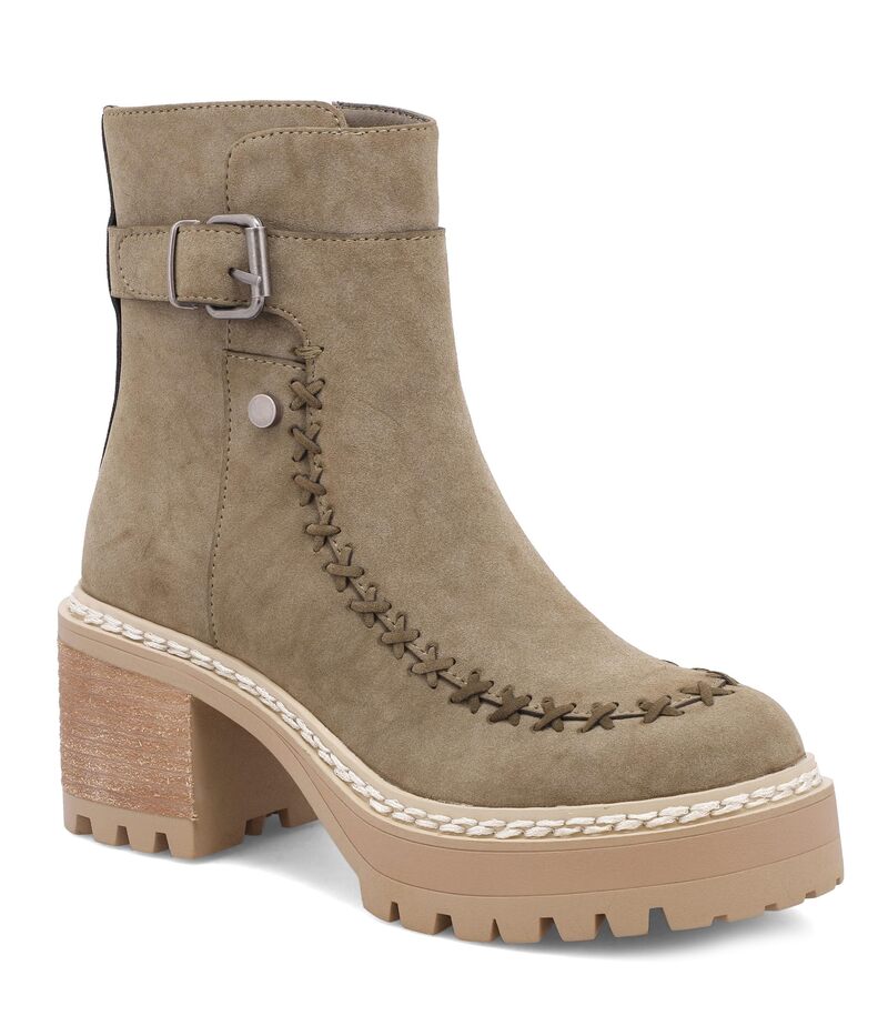 ミア レディース シューズ ブーツ・レインブーツ MIA Toula Khaki カーキ