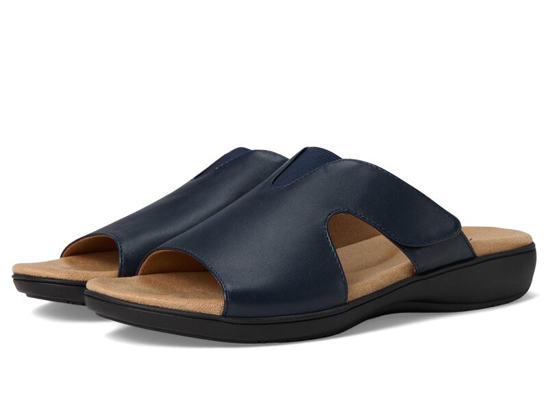 トロッターズ レディース シューズ サンダル Trotters Roxine Navy ネイビー