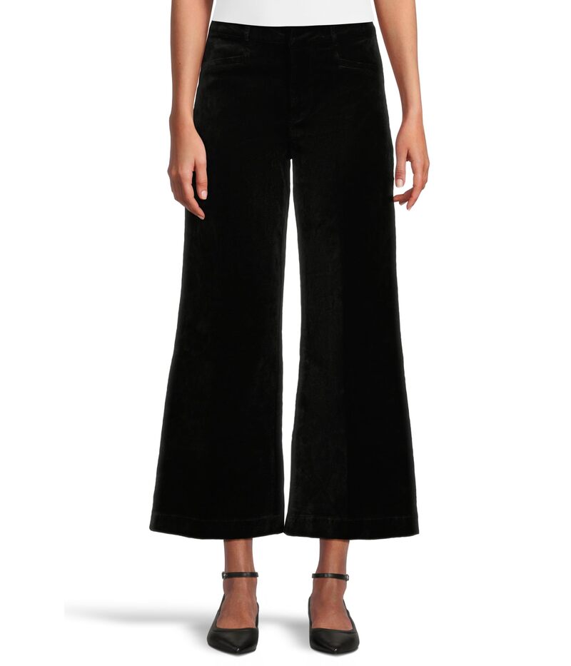 ペイジ レディース ボトムス デニムパンツ Paige Clean Front Anessa Trouser Overdye Black Overdye ブラック｜ReVida 店