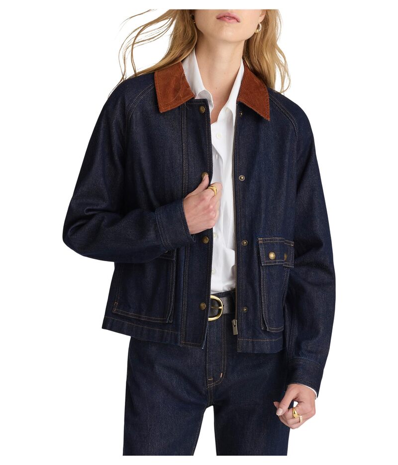 メイドウェル レディース アウター コート ジャケット Madewell Swing Barn Jacket Rinse Wash
