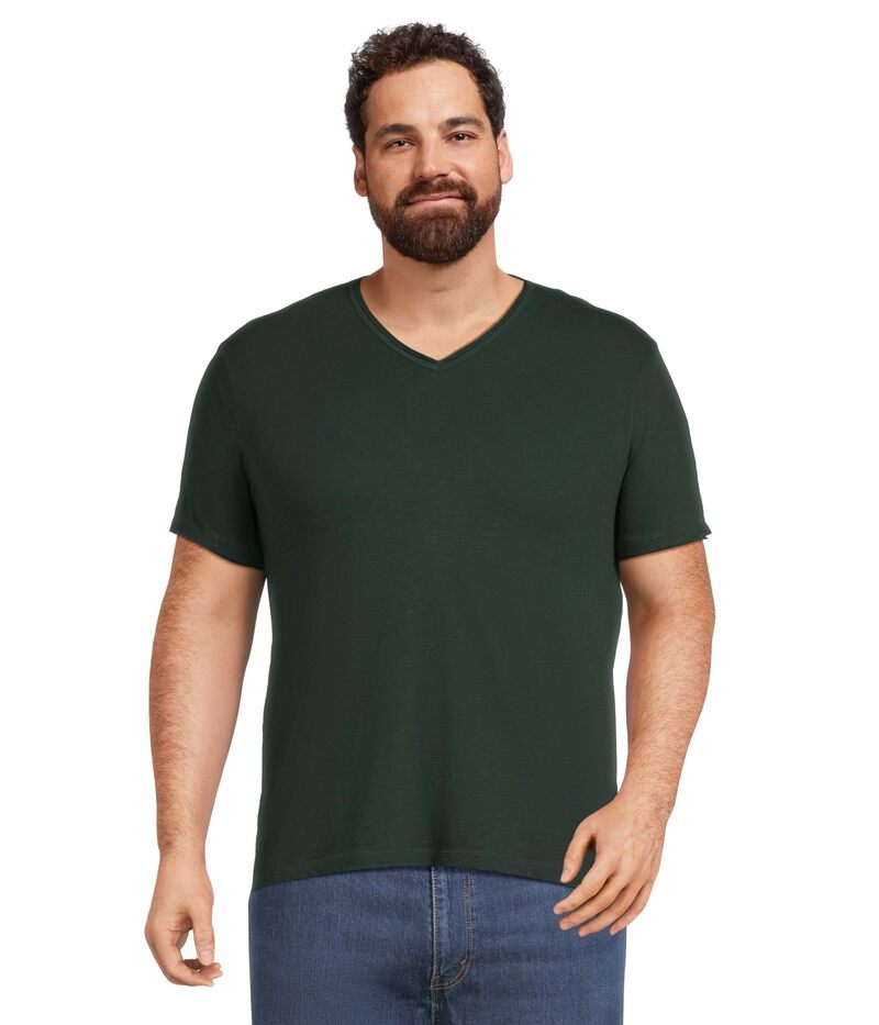 ジョンバルベイトス メンズ トップス シャツ Vネック John Varvatos Miles V-Neck K3595W25 Seaweed｜ReVida 店 22,896円