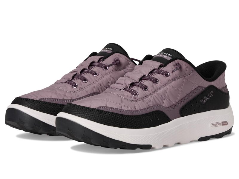 スケッチャーズ レディース シューズ スニーカー SKECHERS Urban Explore Hands Free Slip-Ins Purle/Black ブラック