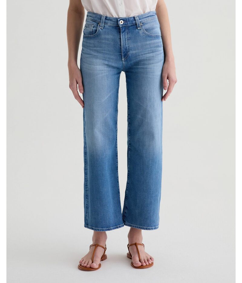 エージージーンズ レディース ボトムス デニムパンツ ワイドレッグ AG Jeans Saige Mid-Rise Wide Leg in Oceanic Oceanic