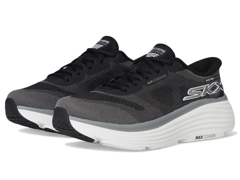 スケッチャーズ メンズ シューズ スニーカー SKECHERS Hands Free Slip-ins Max Cushioning Endeavour Black 黒いこと