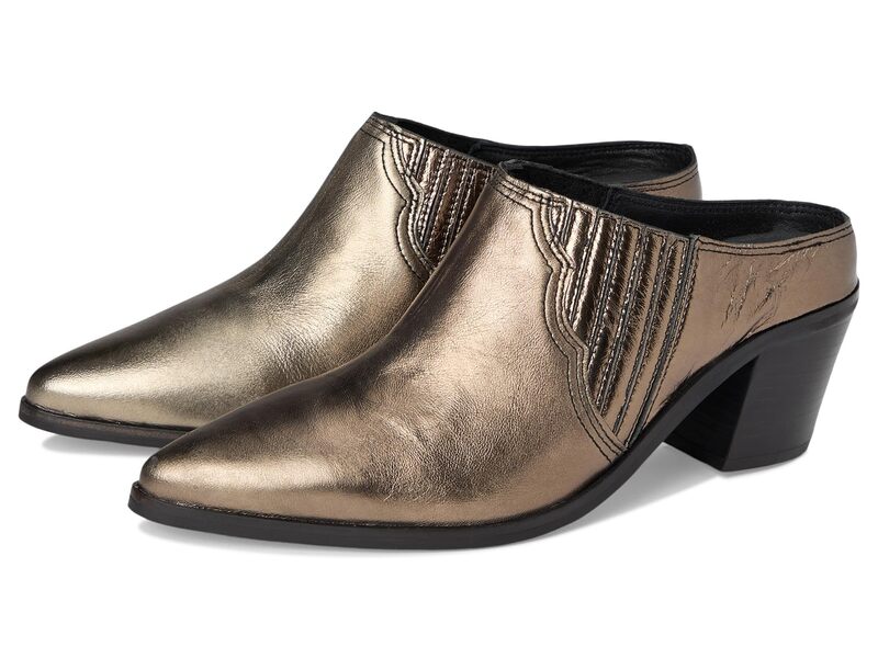 フライ レディース シューズ ヒール Frye Sara Western Mule Bronze