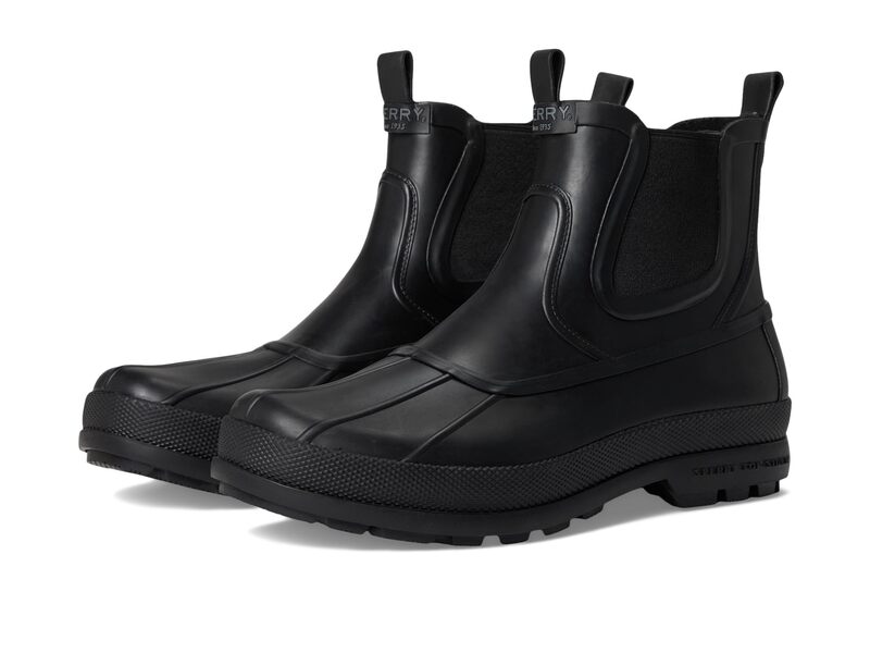 スペリー メンズ シューズ ブーツ・レインブーツ Sperry Clifton Boots Black ブラック
