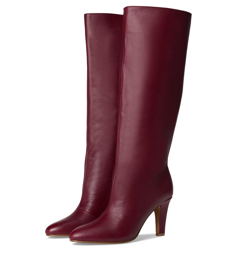 スティーブ マデン レディース シューズ ブーツ・レインブーツ Steve Madden Rizk Burgundy Leather バーガンディ|ReVida 店