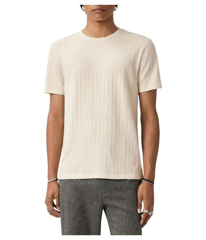 ジョンバルベイトス メンズ トップス シャツ John Varvatos Brasse Crew K7009W25 Ivory アイボリー