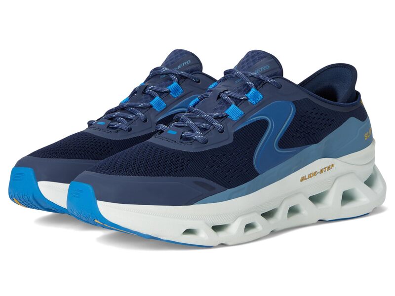 スケッチャーズ メンズ シューズ スニーカー SKECHERS Glide-Step Altus Hands Free Slip-Inavy/Blue ネイビー