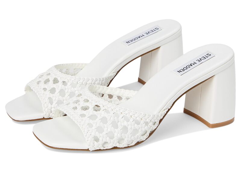 スティーブ マデン レディース シューズ ヒール Steve Madden Mania White ホワイト
