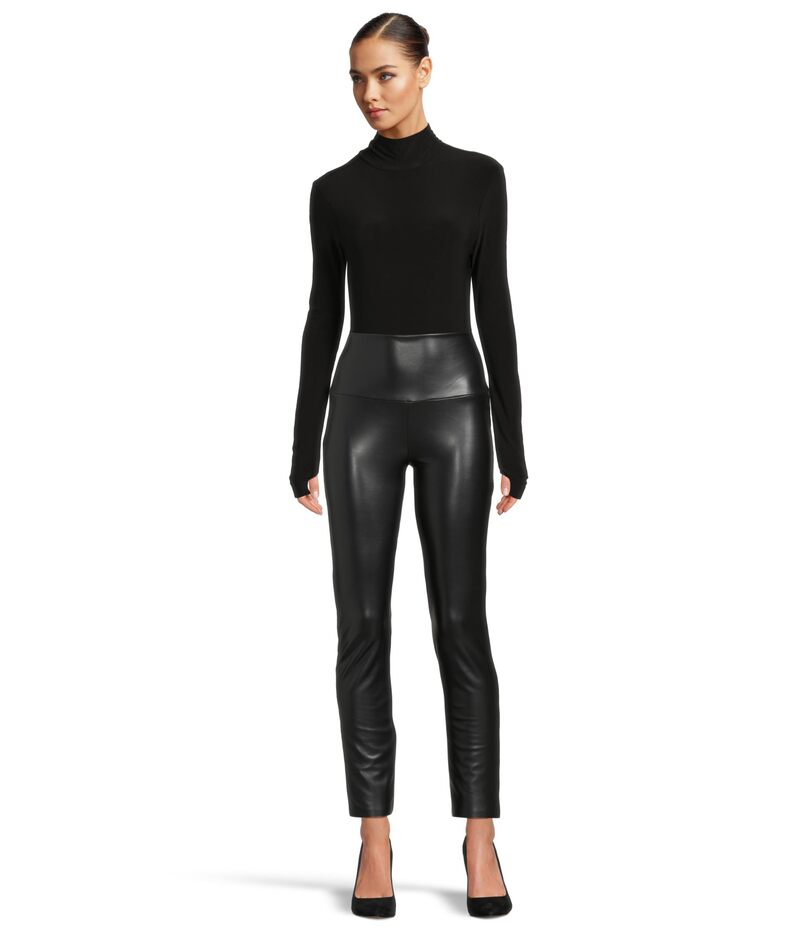 ノーマカマリ レディース トップス シャツ オープンバック ボディースーツ Norma Kamali Long Sleeve Turtle Open Back Bodysuit Black ブラック|ReVida 店