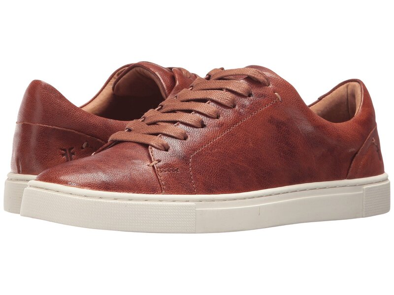 飛球 レディース シューズ スニーカー スピード競技 Frye Ivy Low Lace Cognac