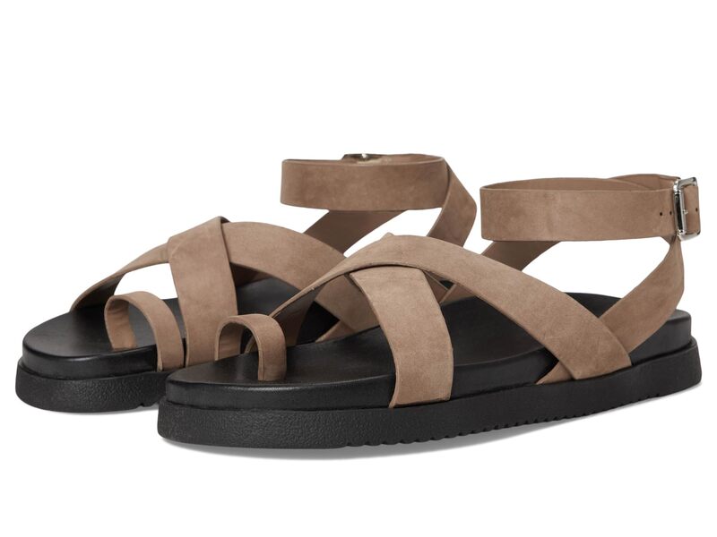 スティーブ マデン レディース アンダー御召しもの ソックス Steve Madden Mira Taupe Nubuck トープ