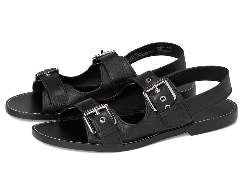 メイドウェル レディース シューズ サンダル Madewell The Maude Double Strap Slingback Sandal True Black ブラック