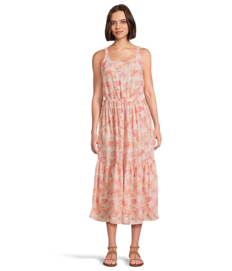 スプレンディット レディース トップス ワンピース フラワー柄 マキシ フラワー Splendid Sutton Floral Maxi Dress Tuliprint｜ReVida 店