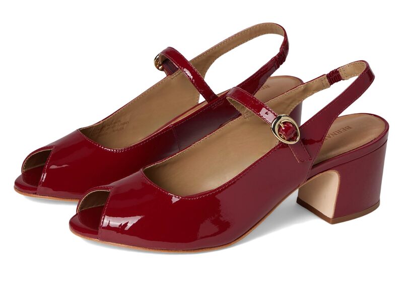 ベルナルド レディース シューズ 踵 Bernardo Bailen Dark Red 赤いこと