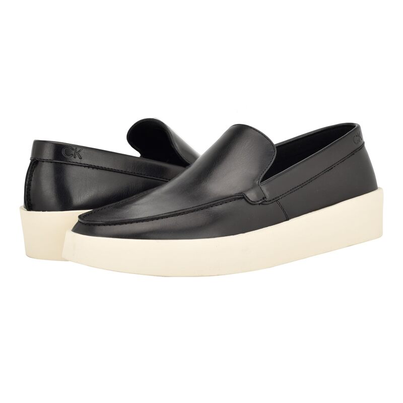 カルバンクライン メンズ シューズ スリッポン・ローファー Calvin Klein Carch Black ブラック