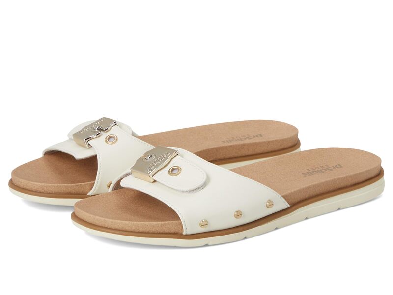 ドクター・ショール レディース シューズ サンダル Dr. Scholl's Nice Iconic Flat Sandal Off White オフホワイト｜ReVida 店