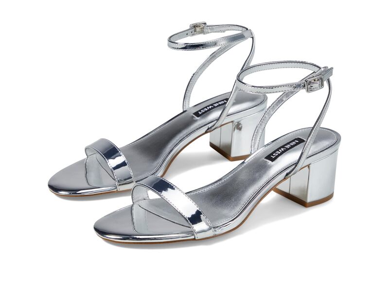 ナインウェスト レディース シューズ ヒール Nine West Allora Silver Mirror Metallic シルバー 16,635円