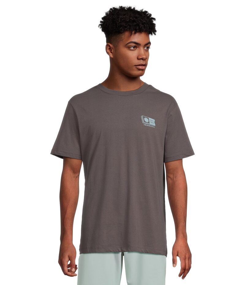 ソルティークルー メンズ トップス シャツ ショートパンツ Salty Crew Alphabet Shortsleeve Tee Charcoal チャコール