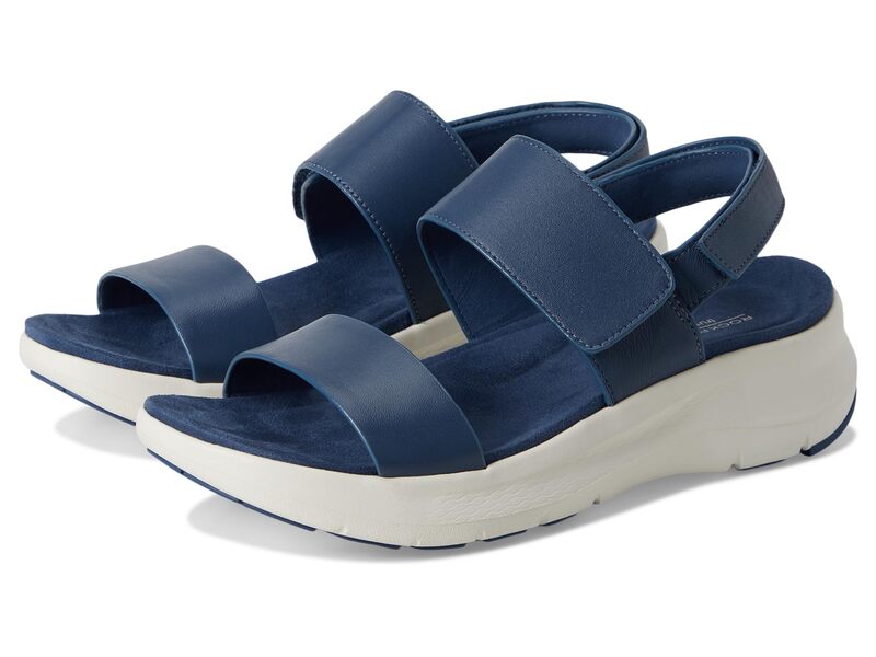 ロックポート レディース シューズ ヒール Rockport Qwera Blue Leather ブルー
