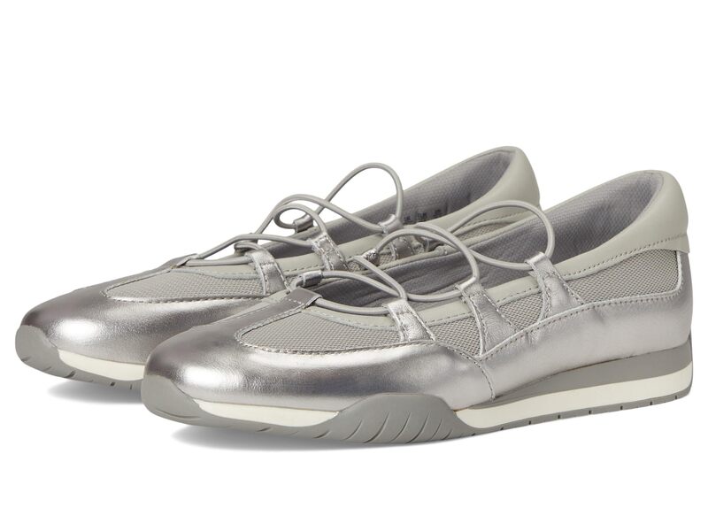 ナチュライザー レディース シューズ 踵 トール Naturalizer Tallulah Pewter Grey Leather/Mesh 薄墨色
