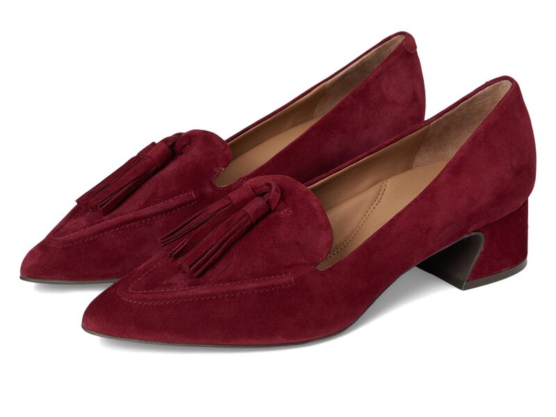 ケネスコール レディース シューズ スリッポン・ローファー Gentle Souls by Kenneth Cole Glova Wine Suede ワイン