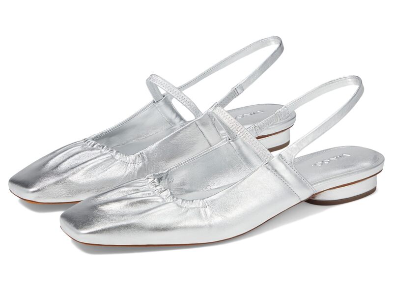 ヴィンス レディース シューズ サンダル Vince Venice Warm Silver Leather シルバー｜ReVida 店