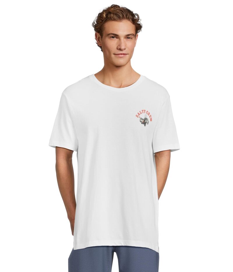 ソルティークルー メンズ トップス シャツ Salty Crew Lifted Short Sleeve Tee White ホワイト