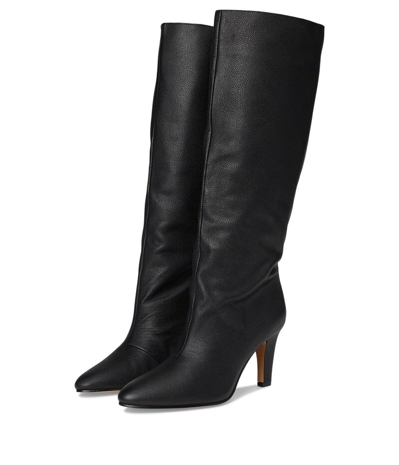 スティーブ マデン レディース シューズ ブーツ・レインブーツ Steve Madden Rizk Black Leather ブラック