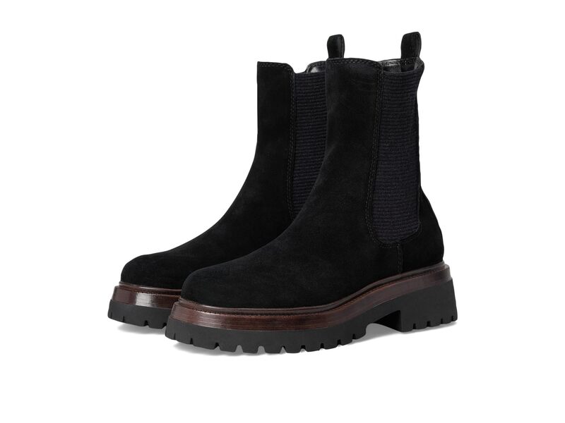 スティーブ マデン レディース シューズ ブーツ・レインブーツ Steve Madden Blitzen Black Suede ブラック