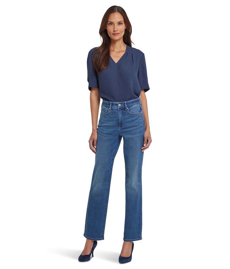エヌワイディージェイ レディース ボトムス デニムパンツ NYDJ High Rise Marilyn Lake Notre-Dame|ReVida 店