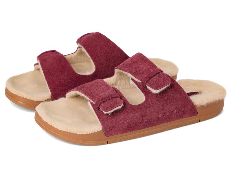 リーフ レディース シューズ サンダル Reef Ojai Two Bar Cozy Cordovan｜ReVida 店