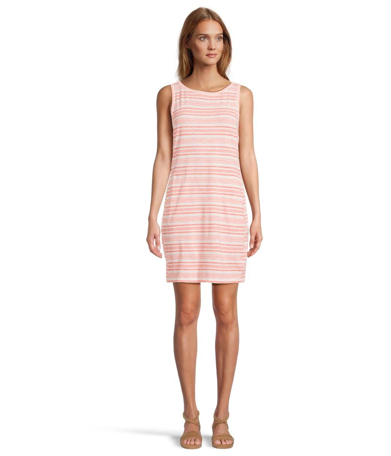 コロンビア レディース トップス ワンピース プリント Columbia Chill River Printedress Pink Sand Spaced Stripe ピンク