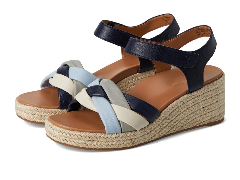 バイオニック レディース シューズ ヒール サンダル VIONIC Saratoga Espadrille Sandals Navy Multi ネイビー 17,736円
