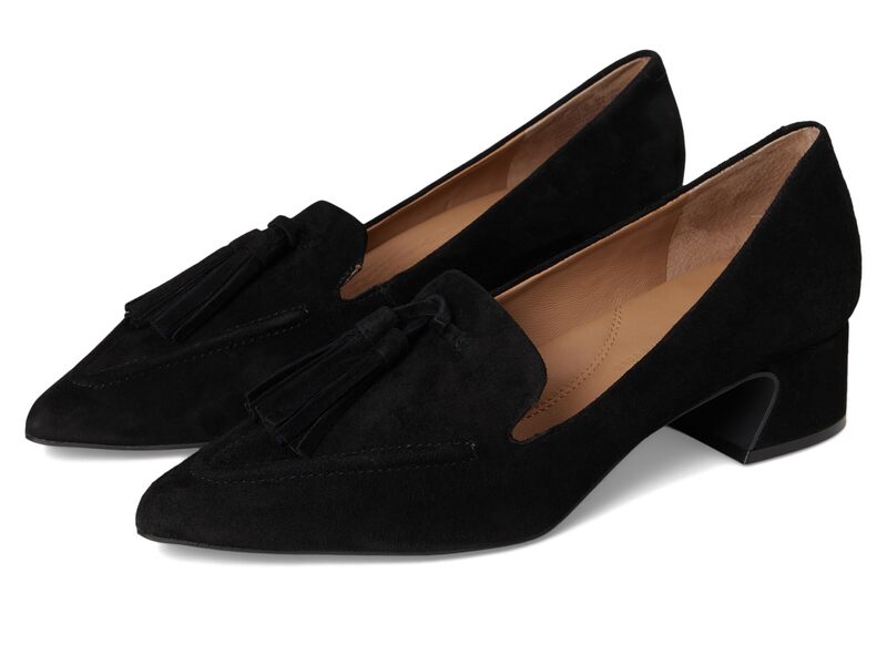 ケネスコール レディース シューズ スリッポン・ローファー Gentle Souls by Kenneth Cole Glova Black Suede ブラック