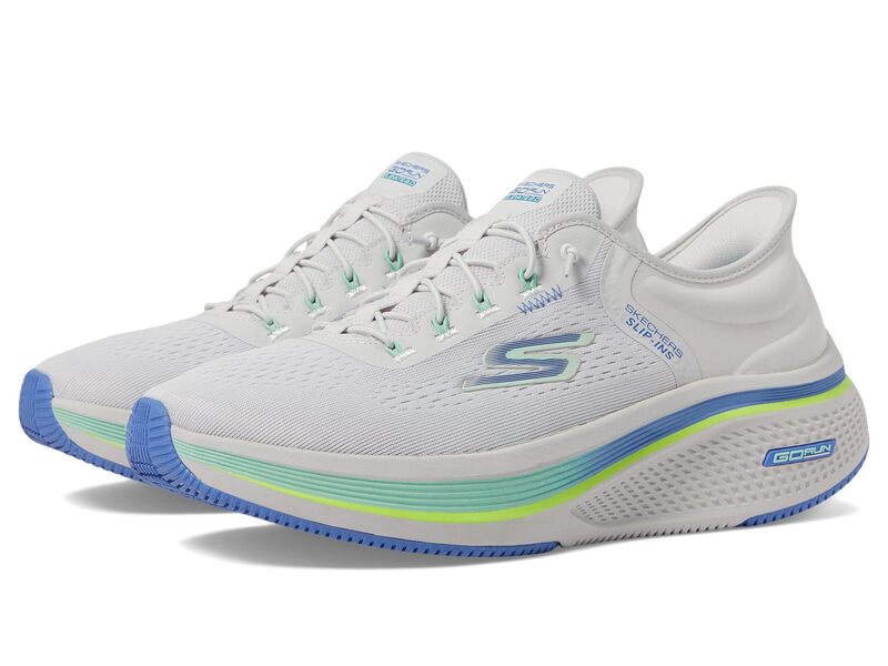 スケッチャーズ レディース シューズ スニーカー SKECHERS Go Run Elevate 2.0 Banyan Hands Free Slip-Ins Gray/Blue 薄墨色