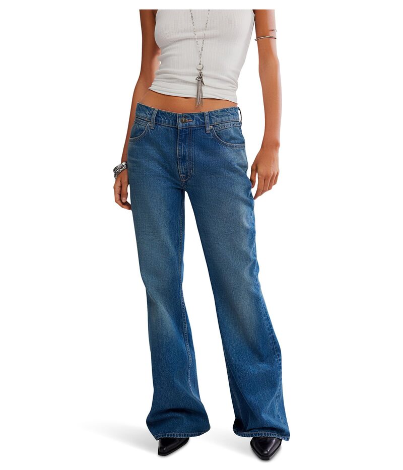 フリーピープル レディース ボトムス 心地好いズボン下 Free People West Coast Relaxed Jean Humble パンツ-レディースファッション