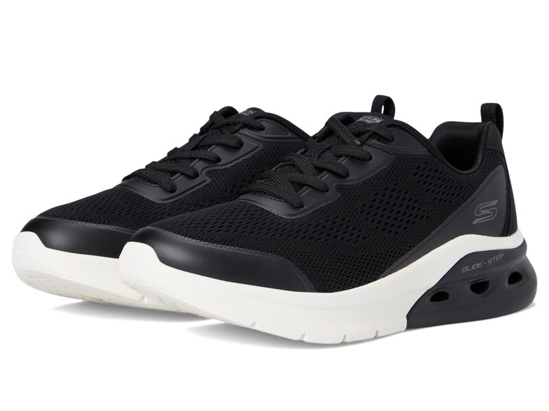 スケッチャーズ レディース シューズ スニーカー BOBS from SKECHERS Bobs Arc Waves 2.0 - Now In Black 黒いこと スニーカー-レディース靴