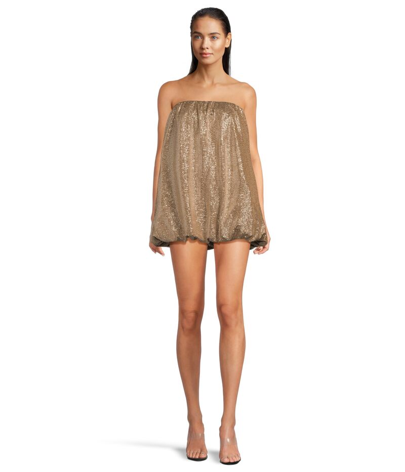 ウミーユアムーム レディース トップス ワンピース Show Me Your Mumu Beverly Bubble Dressilver Confetti シルバー｜ReVida 店