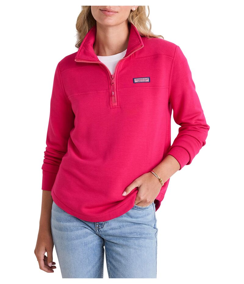 ヴァインヤードヴァインズ レディース アウター パーカー・スウェット シャツ Vineyard Vines Dreamcloth Relaxed Shep Shirt Charn Pink ピンク 16,860円