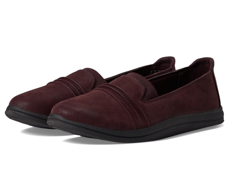 クラークス レディース シューズ サンダル Clarks Breeze Sol Burgundy Synthetic バーガンディ